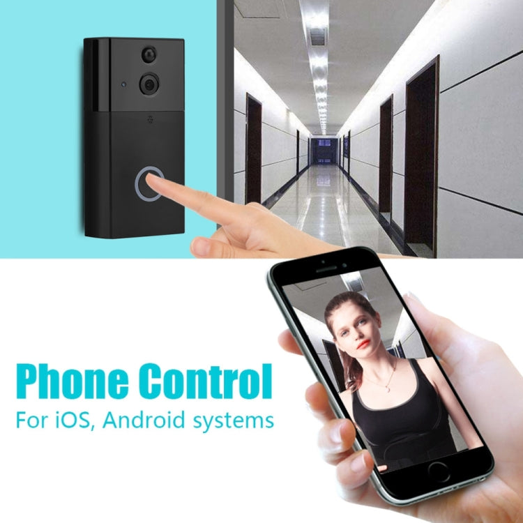 VESAFE HD 720P Security Camera Smart WiFi Video Doorbell Intercom, Support TF Card & Infrared Night Vision & Motion Detection App for IOS and Android, VS-A5 Black, VS-A4 Silver VESAFE HD 720P Security Camera Smart WiFi Video Doorbell Intercom, Support TF Card & Infrared Night Vision & Motion Detection App for IOS and Android, VS-A5 Black, VS-A4 Silver